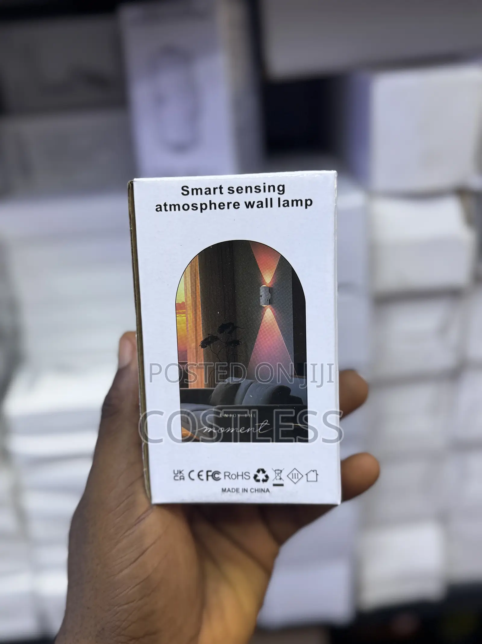 Smart Sensing Atmosphere Wall Lamp.
