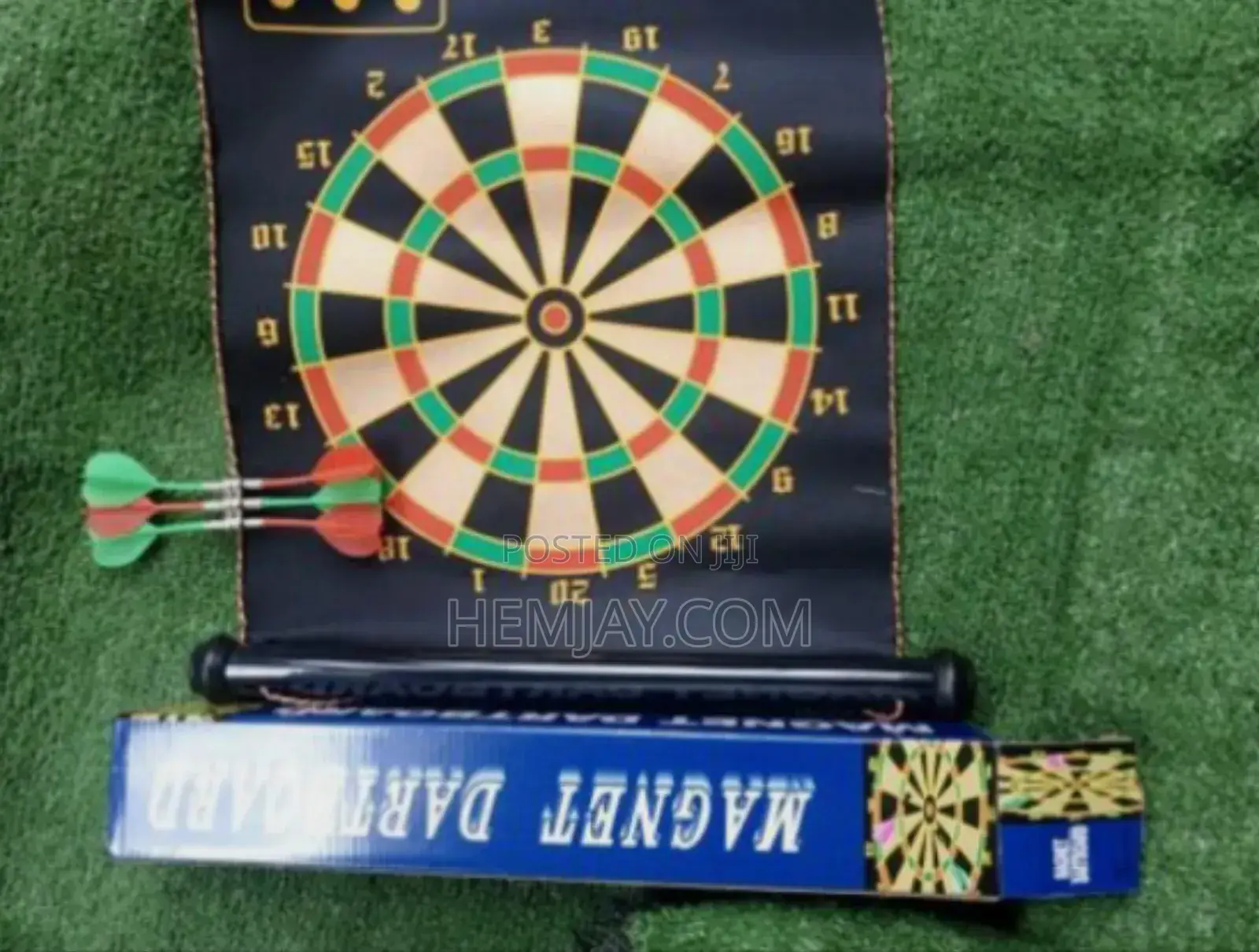 Standard Magnetic Leather Dart Board "Click to See Different Designs"