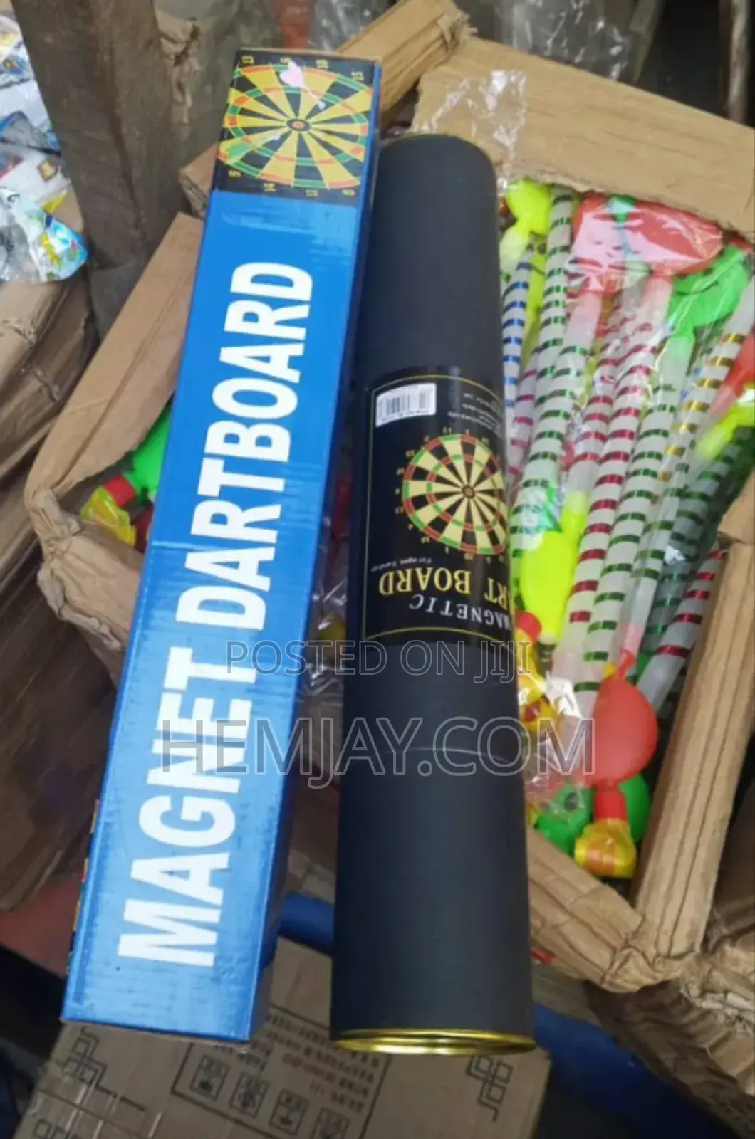 Standard Magnetic Leather Dart Board "Click to See Different Designs"