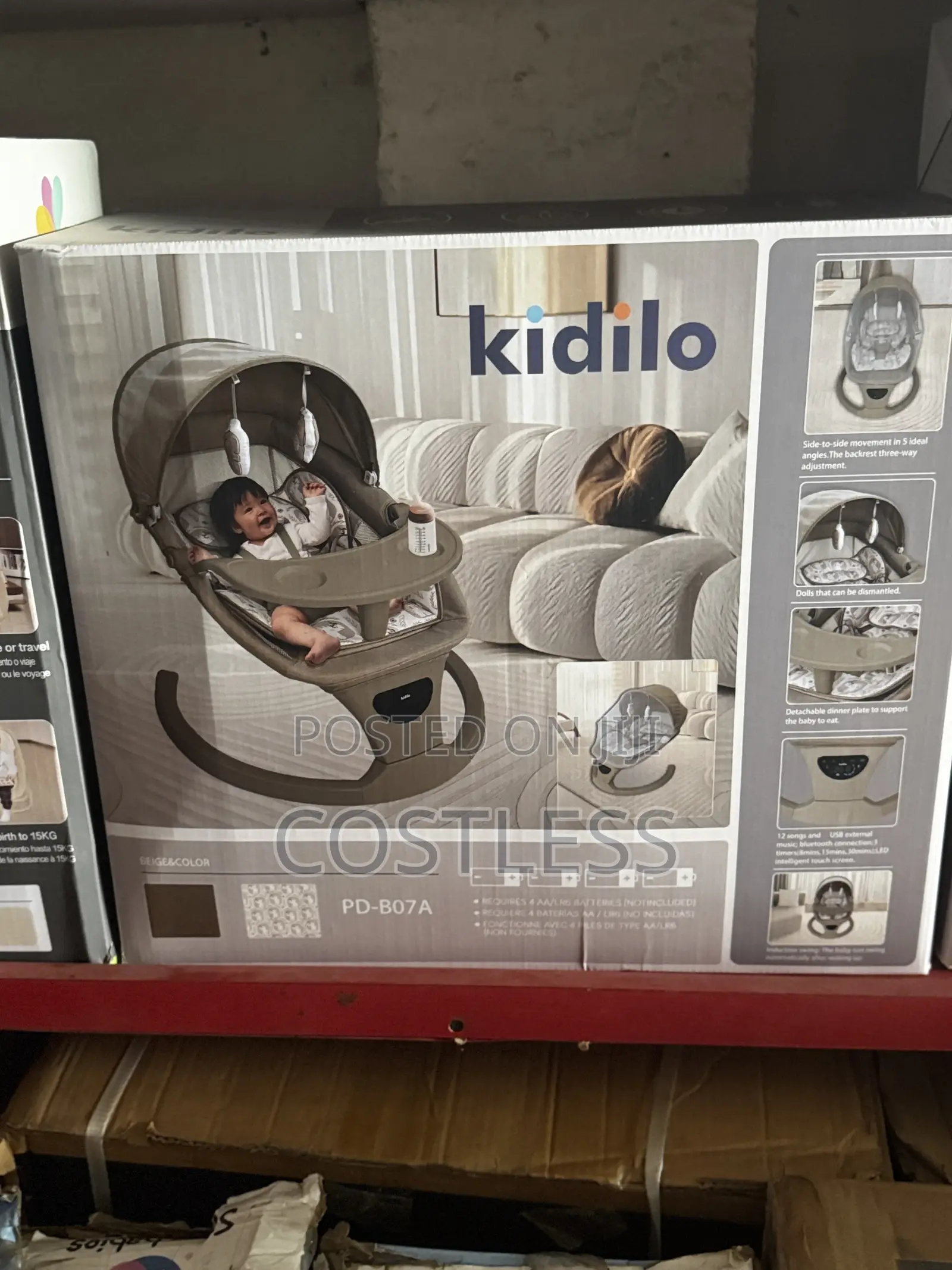 Kidilo Electric Multi Functional Bassinet