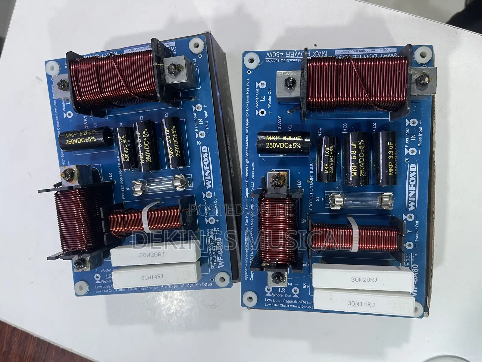 Winford 3way Speaker Crossover - Frequency Divider