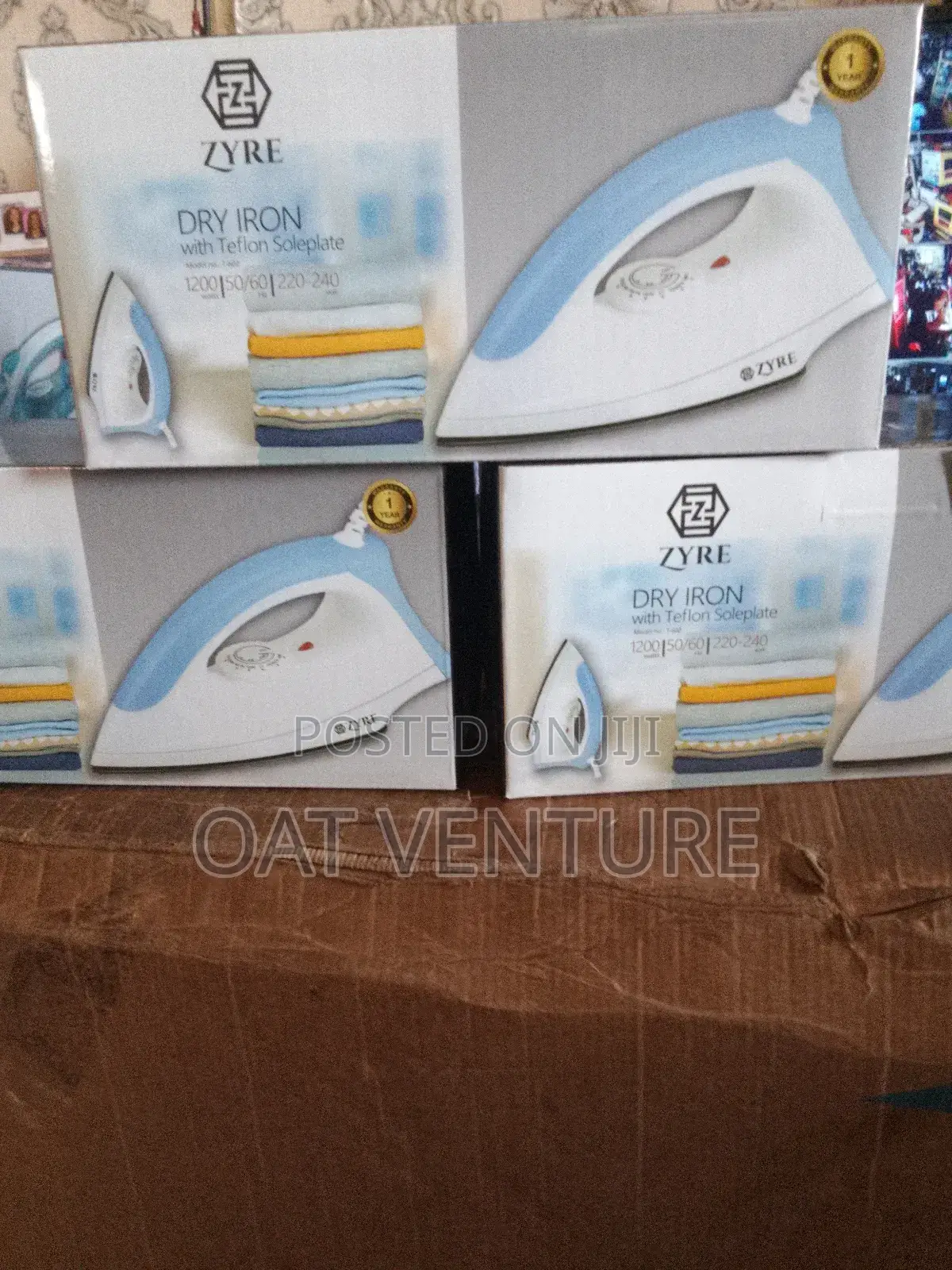 Brand New Zyre Dry Iron - High Performance Energy Efficient