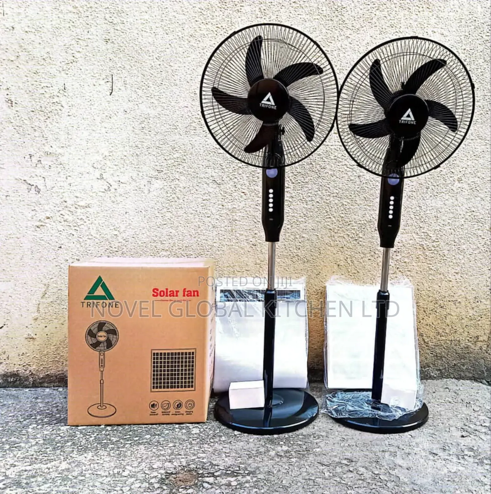 Trifone Solar Fan