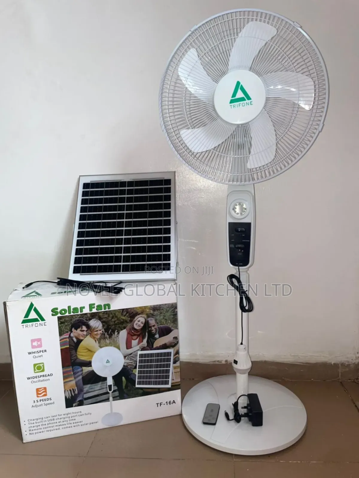 Trifone Solar Fan
