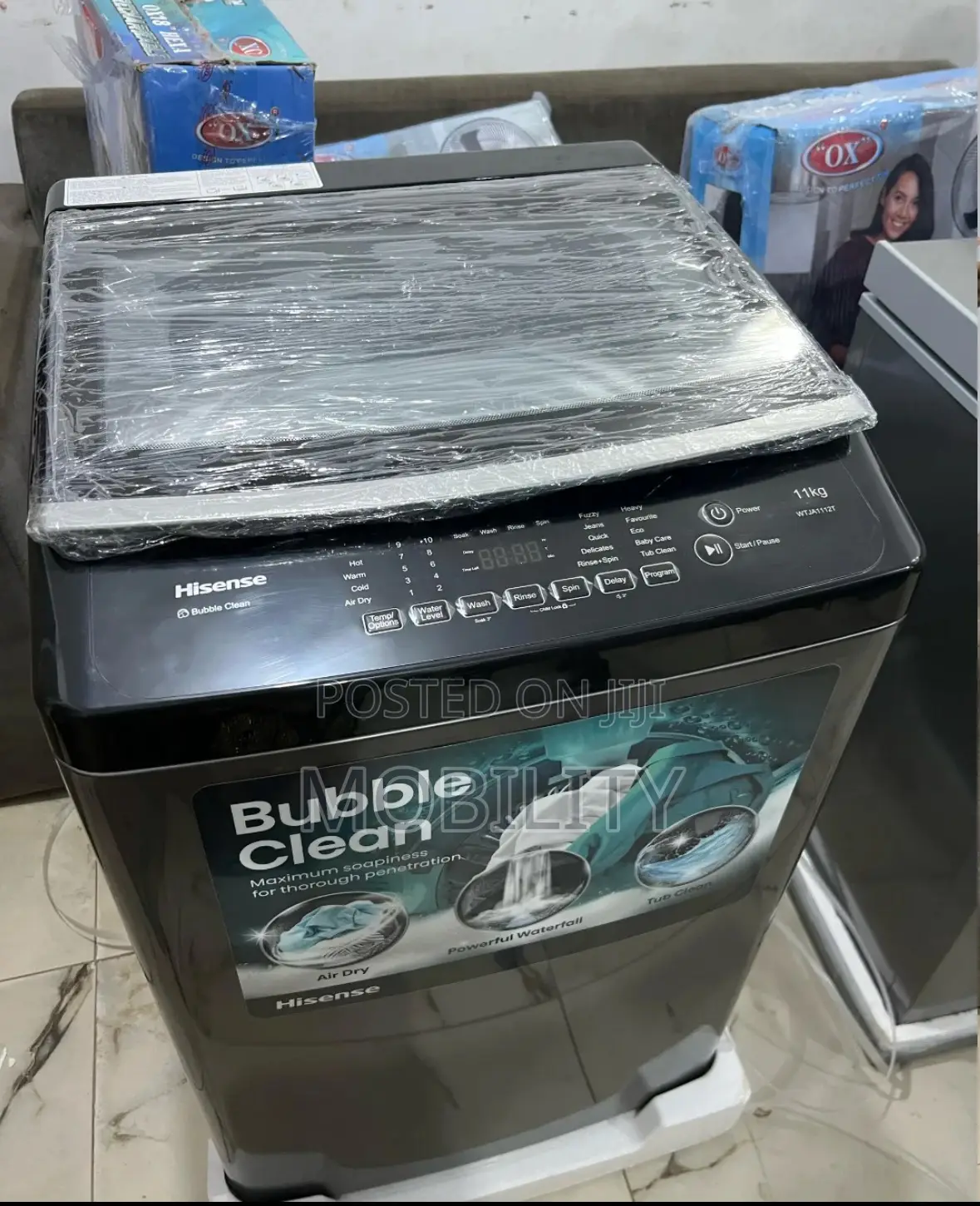 Hisense 11kg Top Loader Washing Machine Brand New