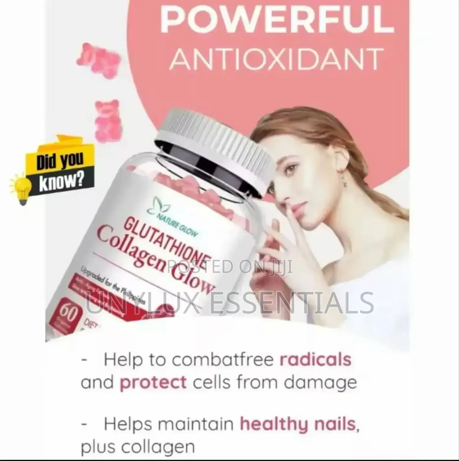 Collagen Glutathione Gummies for Women