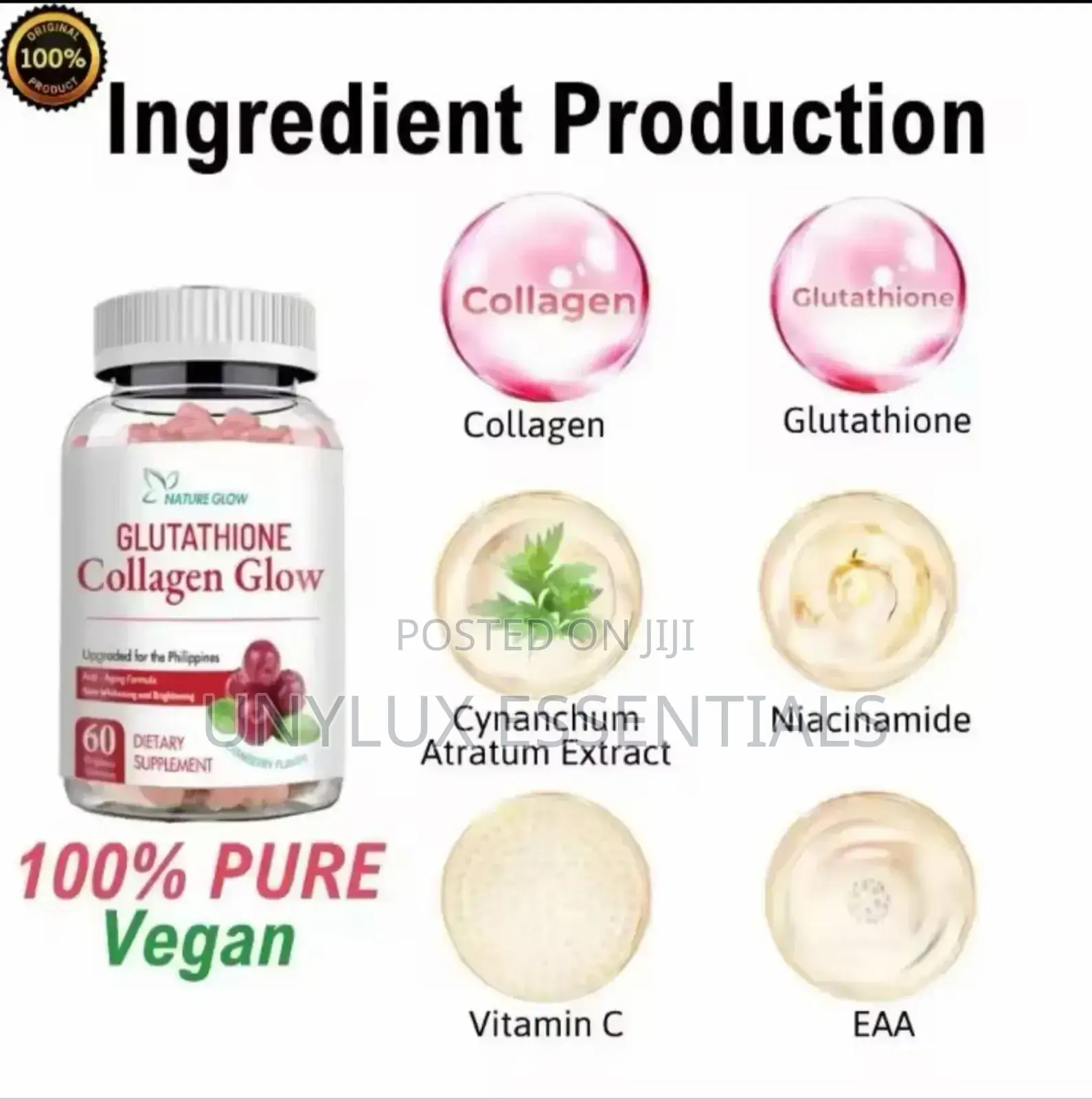 Collagen Glutathione Gummies for Women