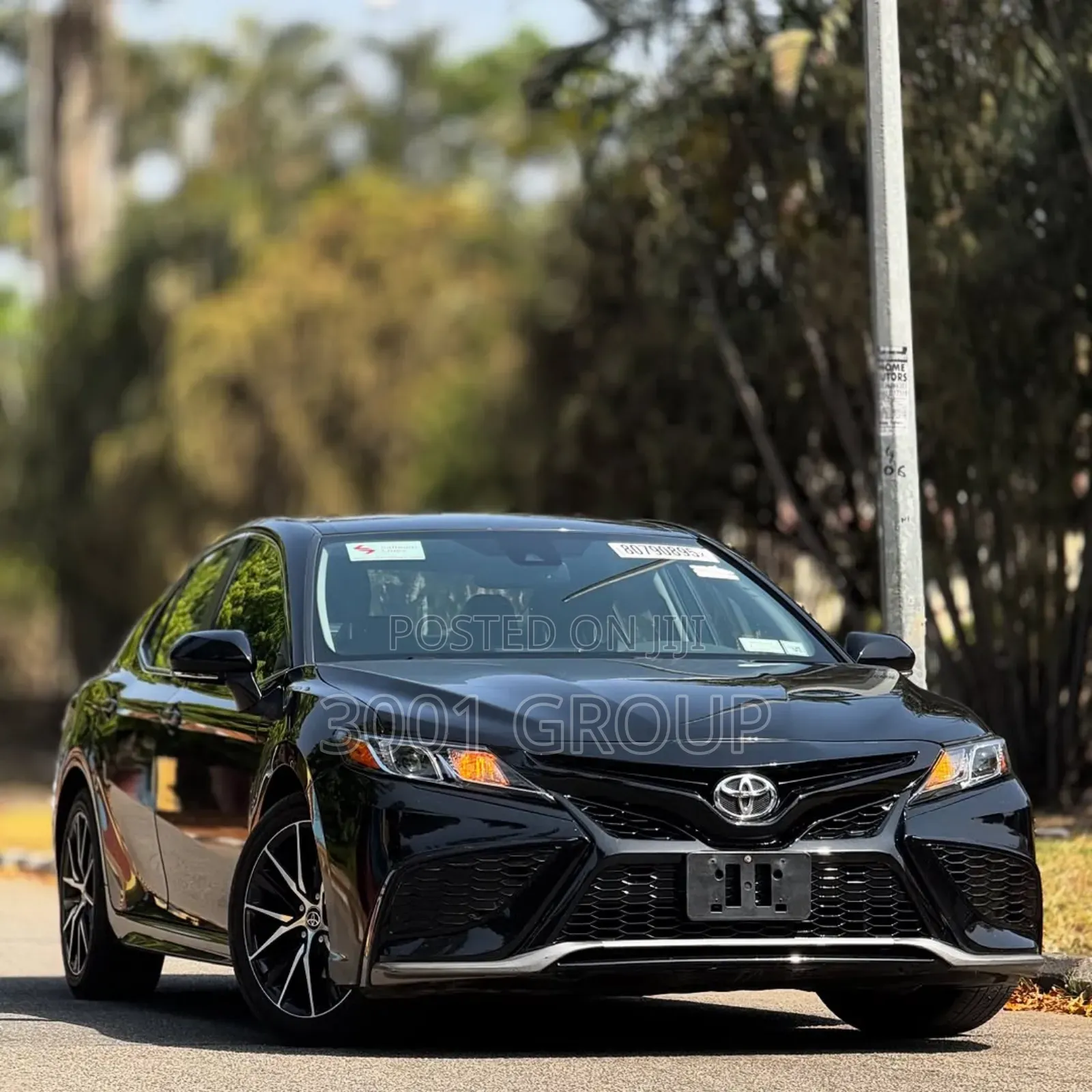 Toyota Camry SE 2023 Black