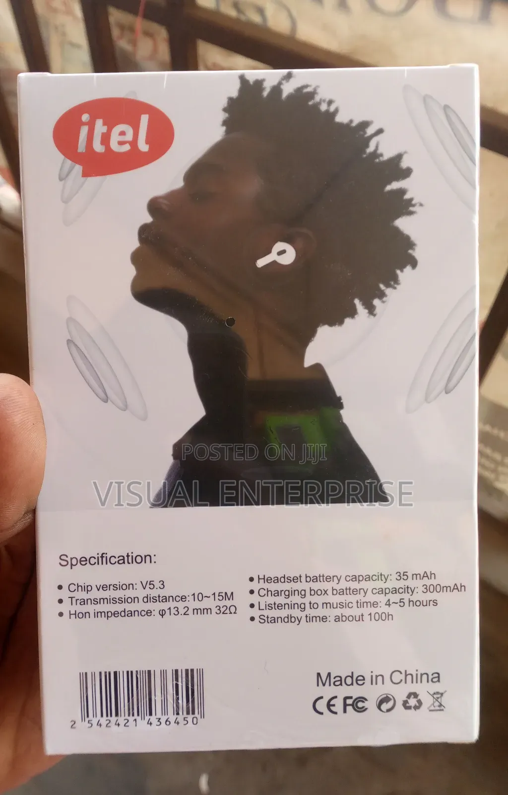 Airpod 5s Super Bass, Clear Call, Itel Product