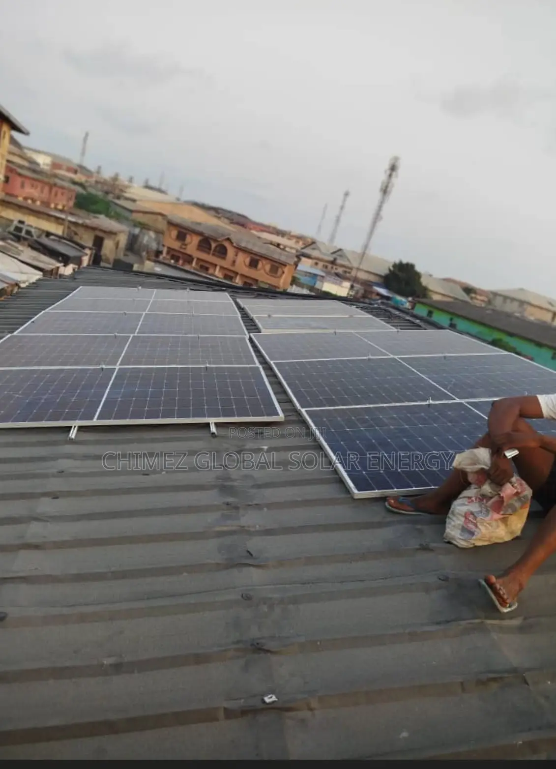 15 KWH Lithium Battery +6.2 Kva Inverter +8pcs of 650 Watts