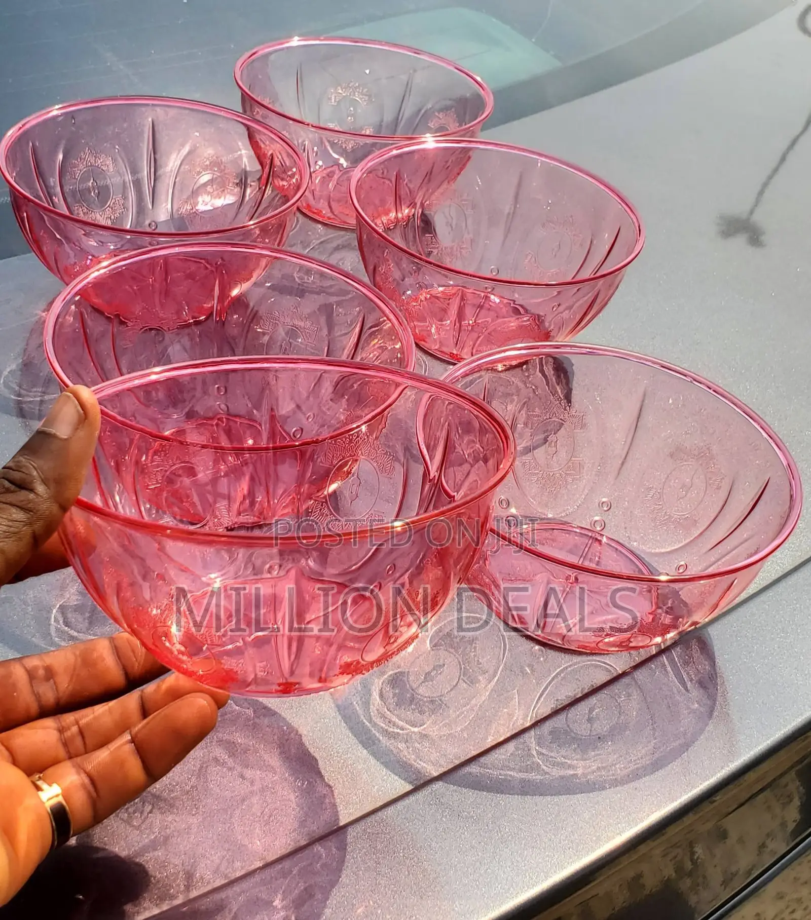 6 Cute Mid Unbreakable Pepper Soup Bowl Plate