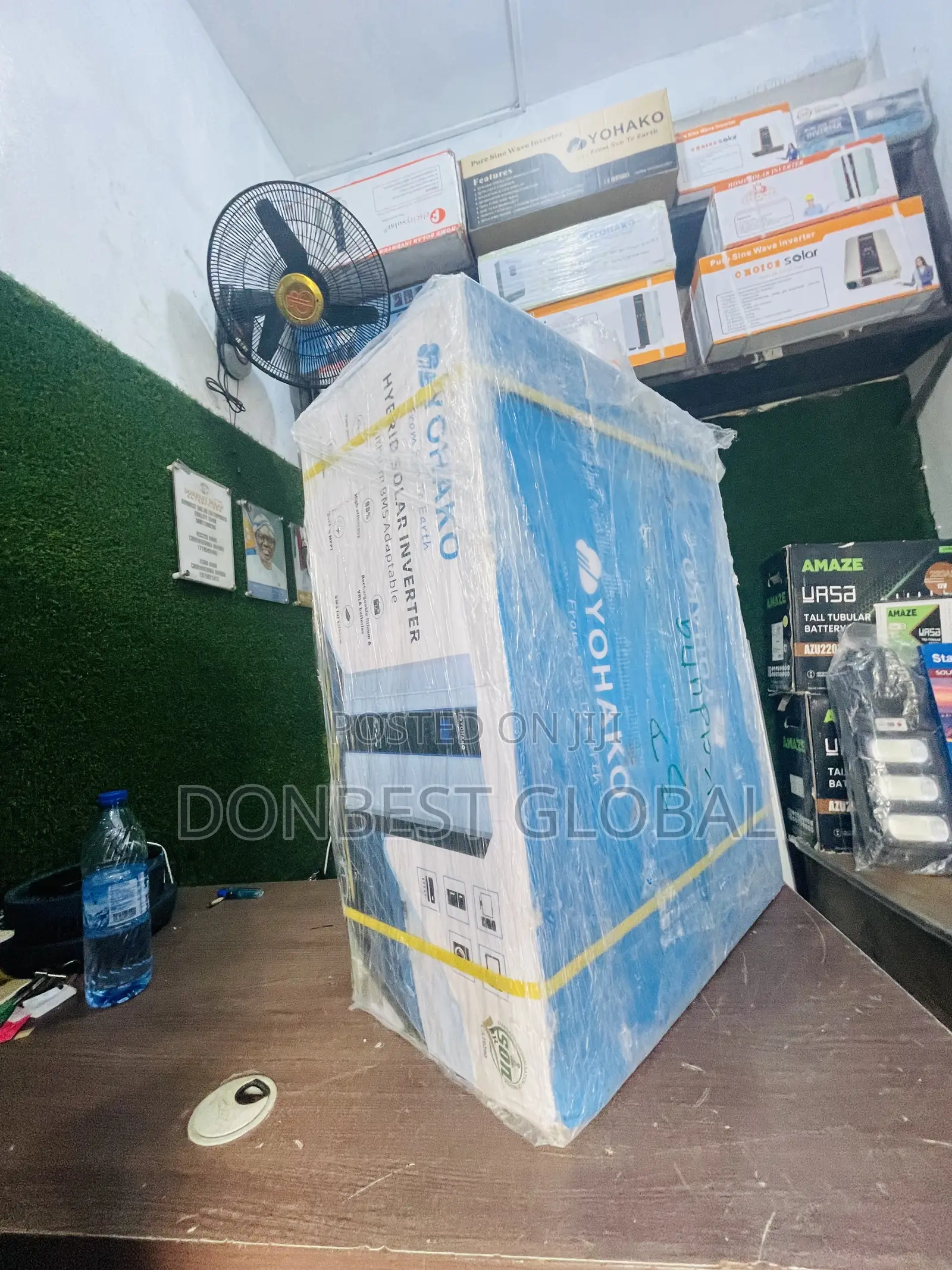 10kva 48v Yohako Hybrid Inverter With 120a Controller