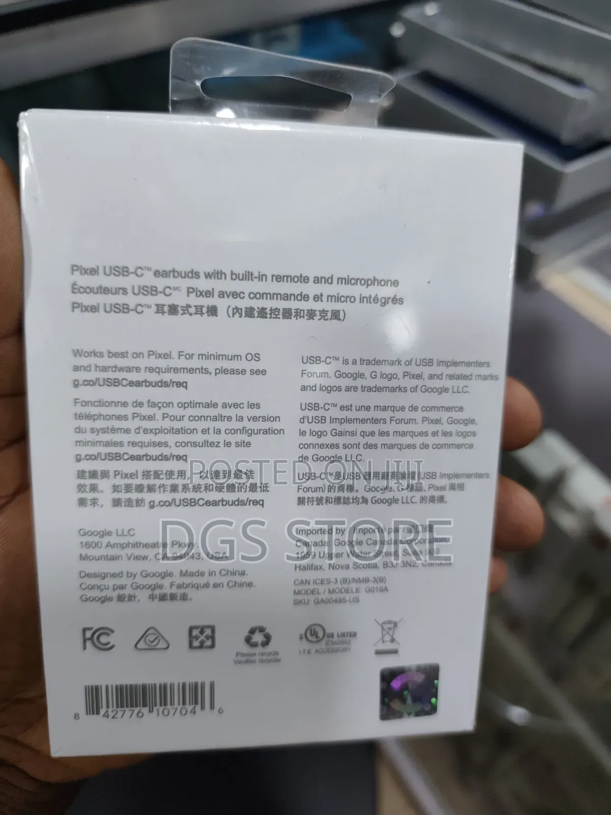 Google Pixel Usb C Wired Earbuds
