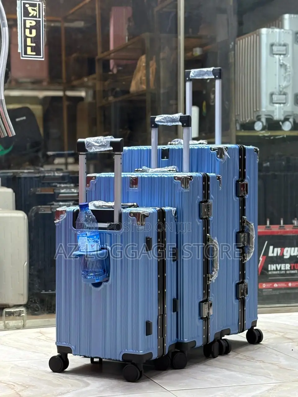 Set of 3 Most Expensive Aluminum Quality Luggage Box