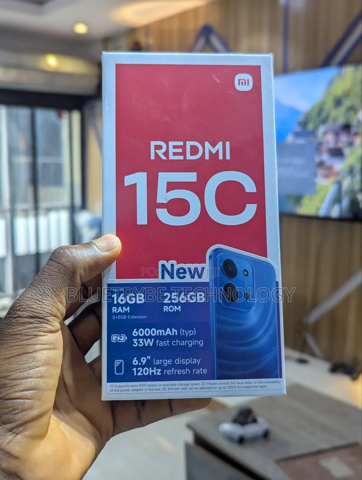 New Xiaomi Redmi 15C 4G 256 GB Black