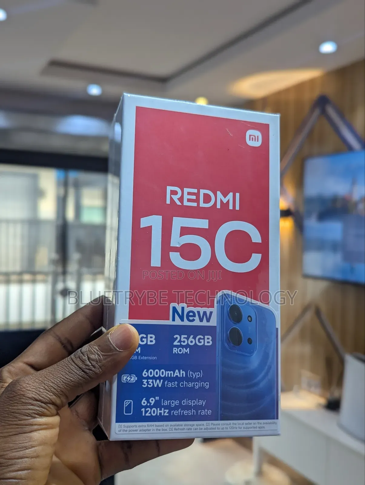 New Xiaomi Redmi 15C 4G 256 GB Black
