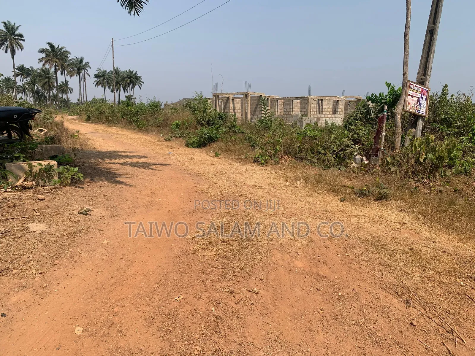 Residential Plot With Cofo at Idi Oro, Onidundun Area Akinyele Moniya
