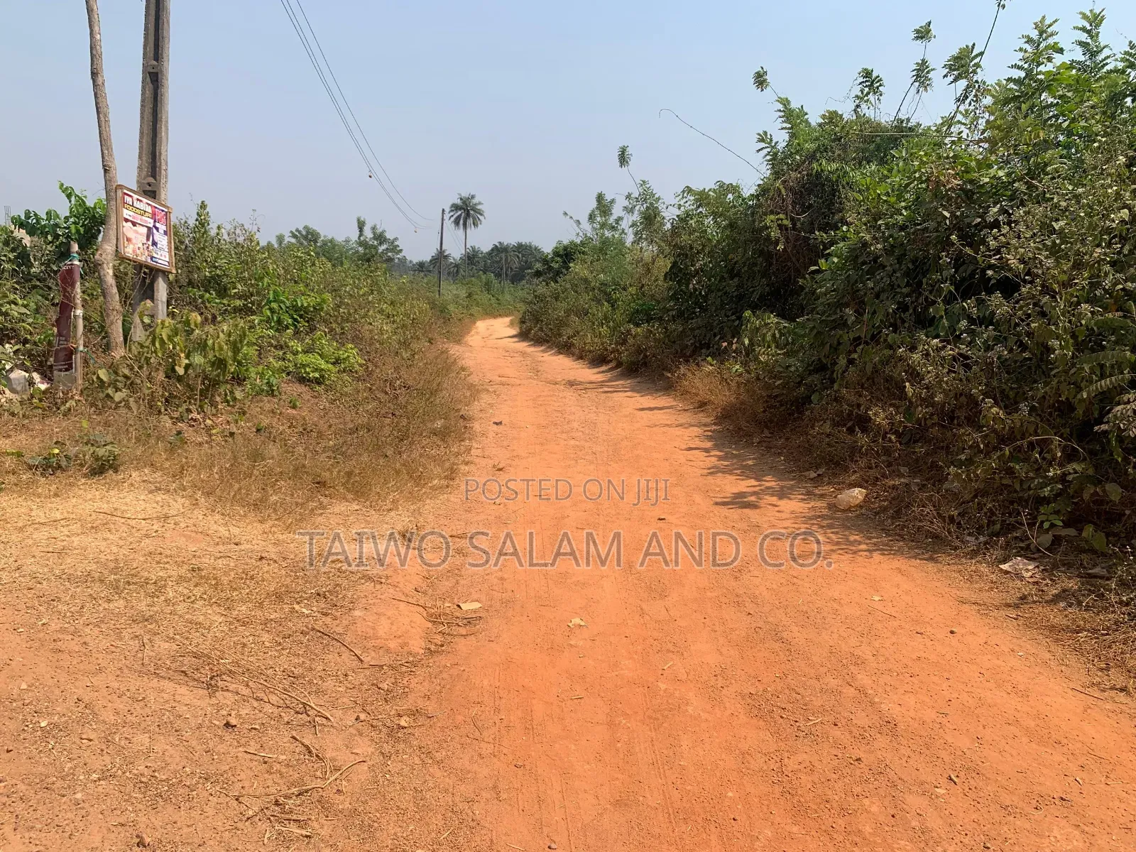 Residential Plot With Cofo at Idi Oro, Onidundun Area Akinyele Moniya