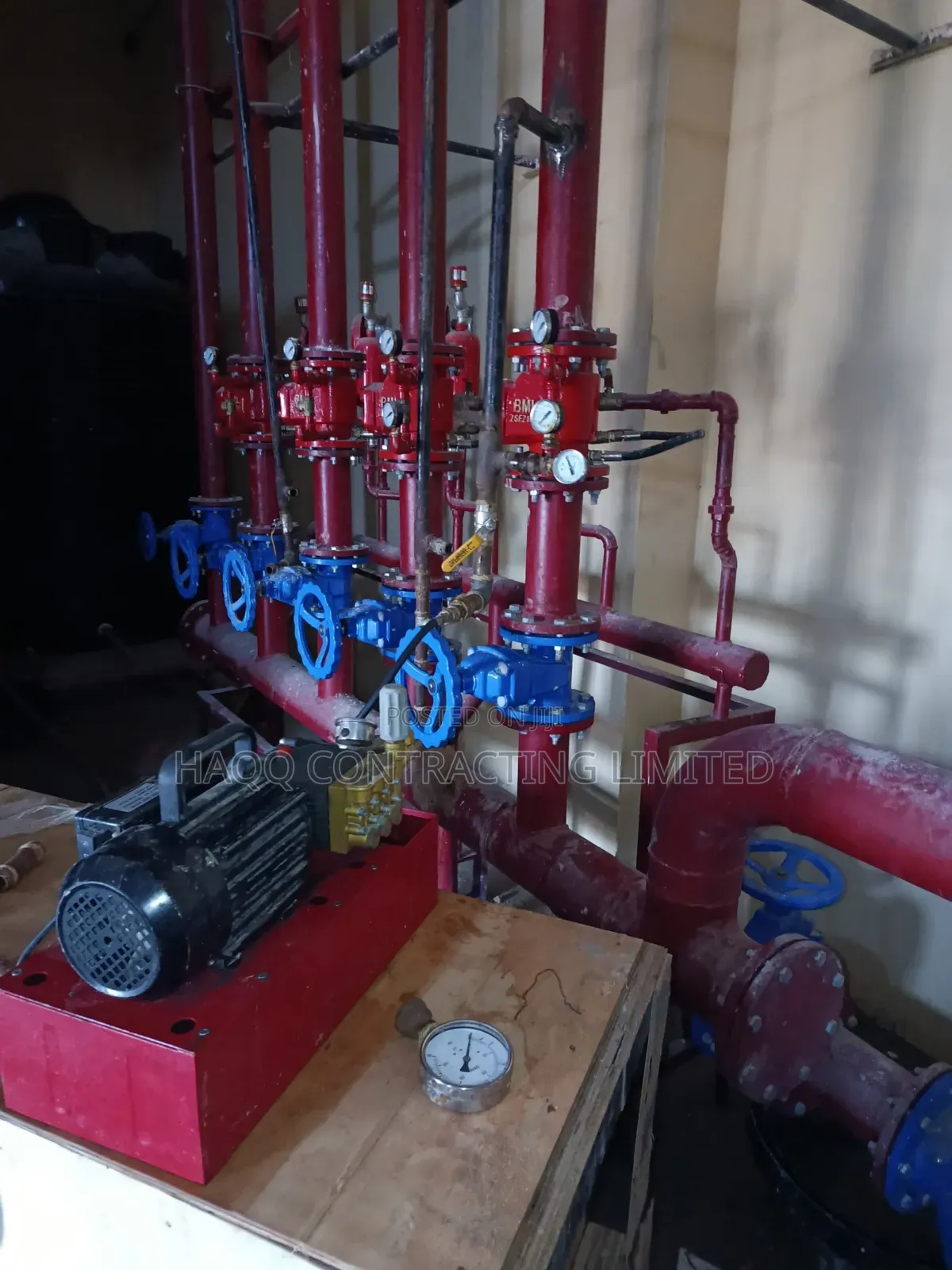 Hydrant and Sprinkler Works, Piping