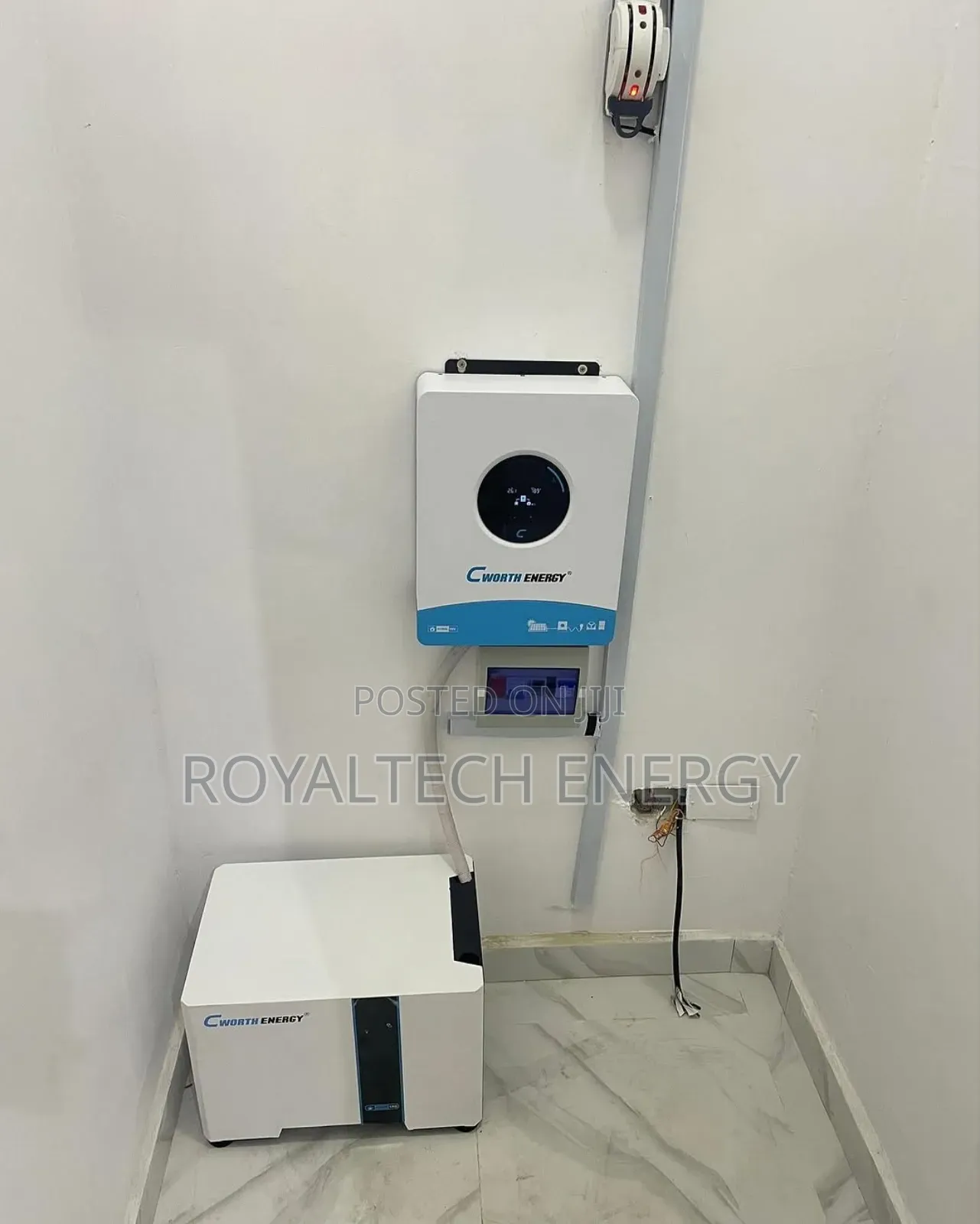 Cworth 5kwh Lithium Battery +4kva Hybrid Inverter 48v