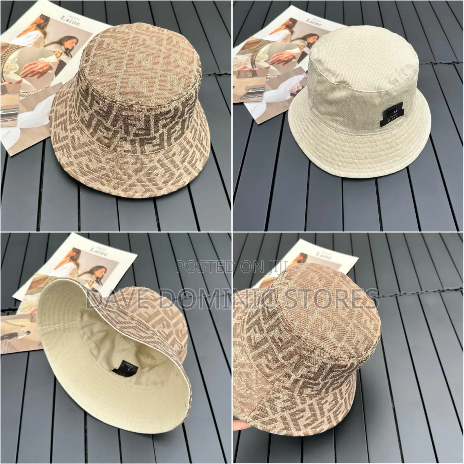 Fendi Bucket Hat (Two Faces)
