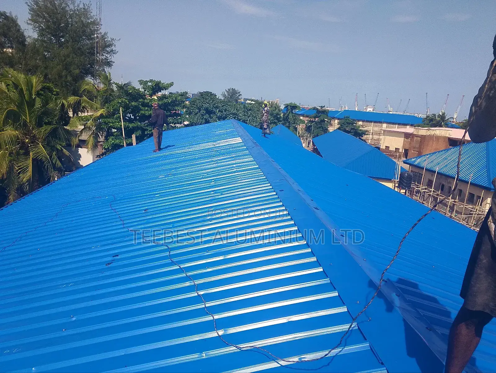 Blue Roof Long Span