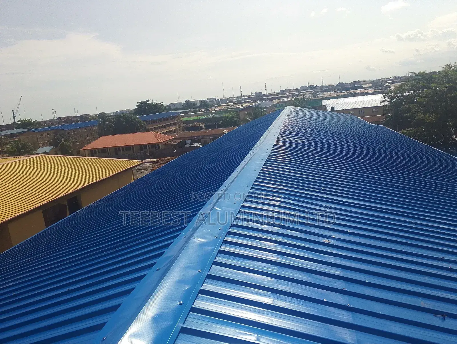 Blue Roof Long Span