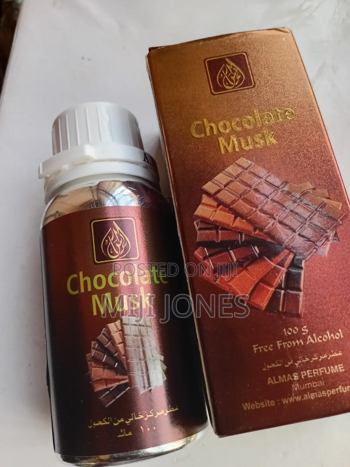 *Chocolate Musk — Silky‐Scent Oil That Lings 2 Hours On Fabric*