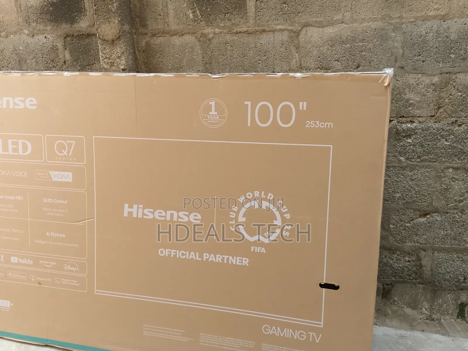 Hisense 100” Grandview Tv – Premium Smart Experience