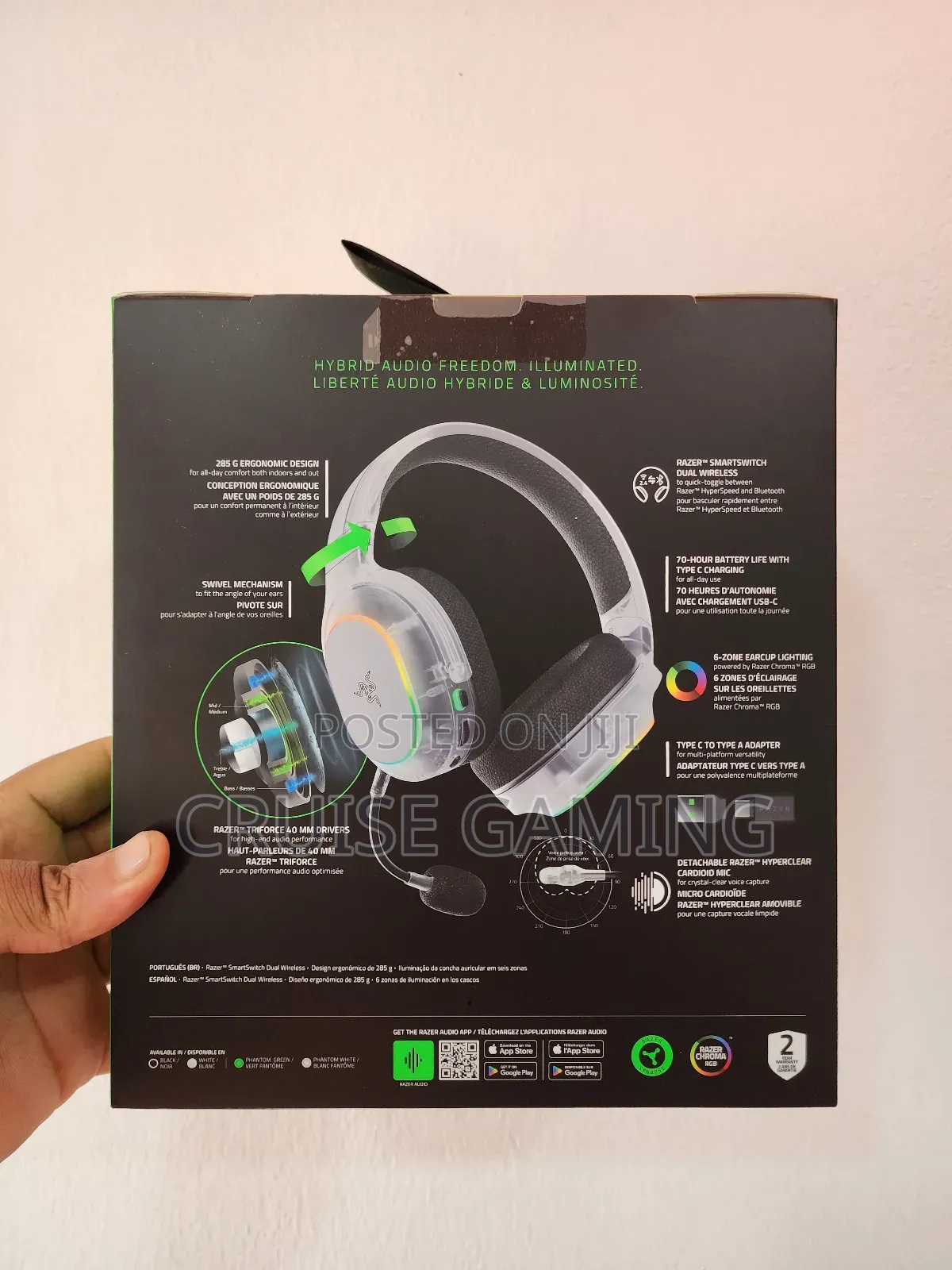 Razer Barracuda X Chroma 2025 Special Edition Wireless Gaming Headset