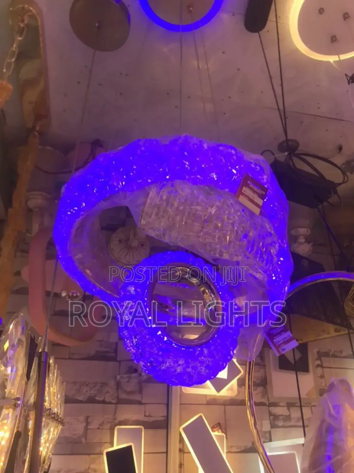 Double Circle Simple Chandelier