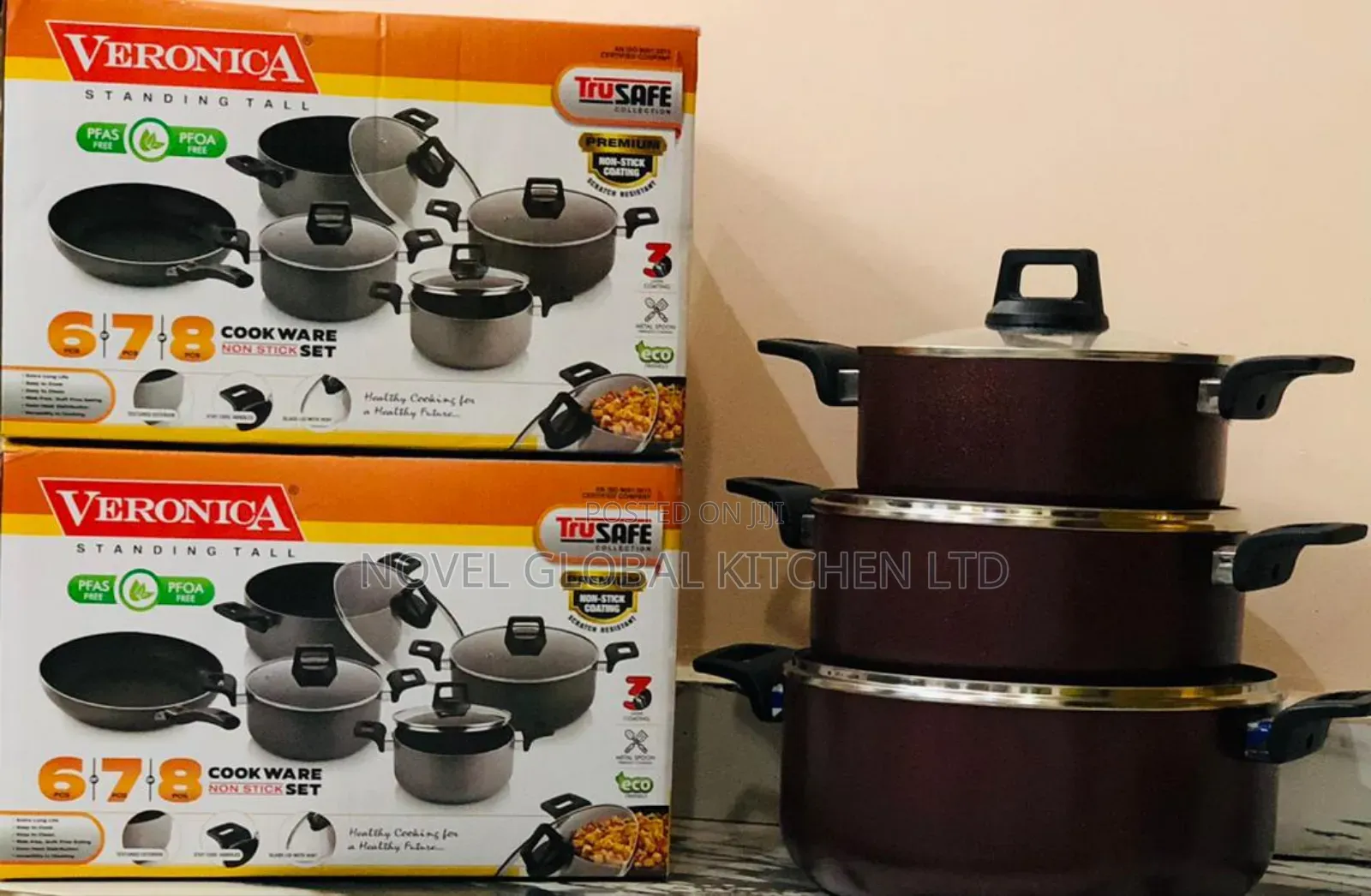 Veronica 6pieces Non-Stick Cookware Set