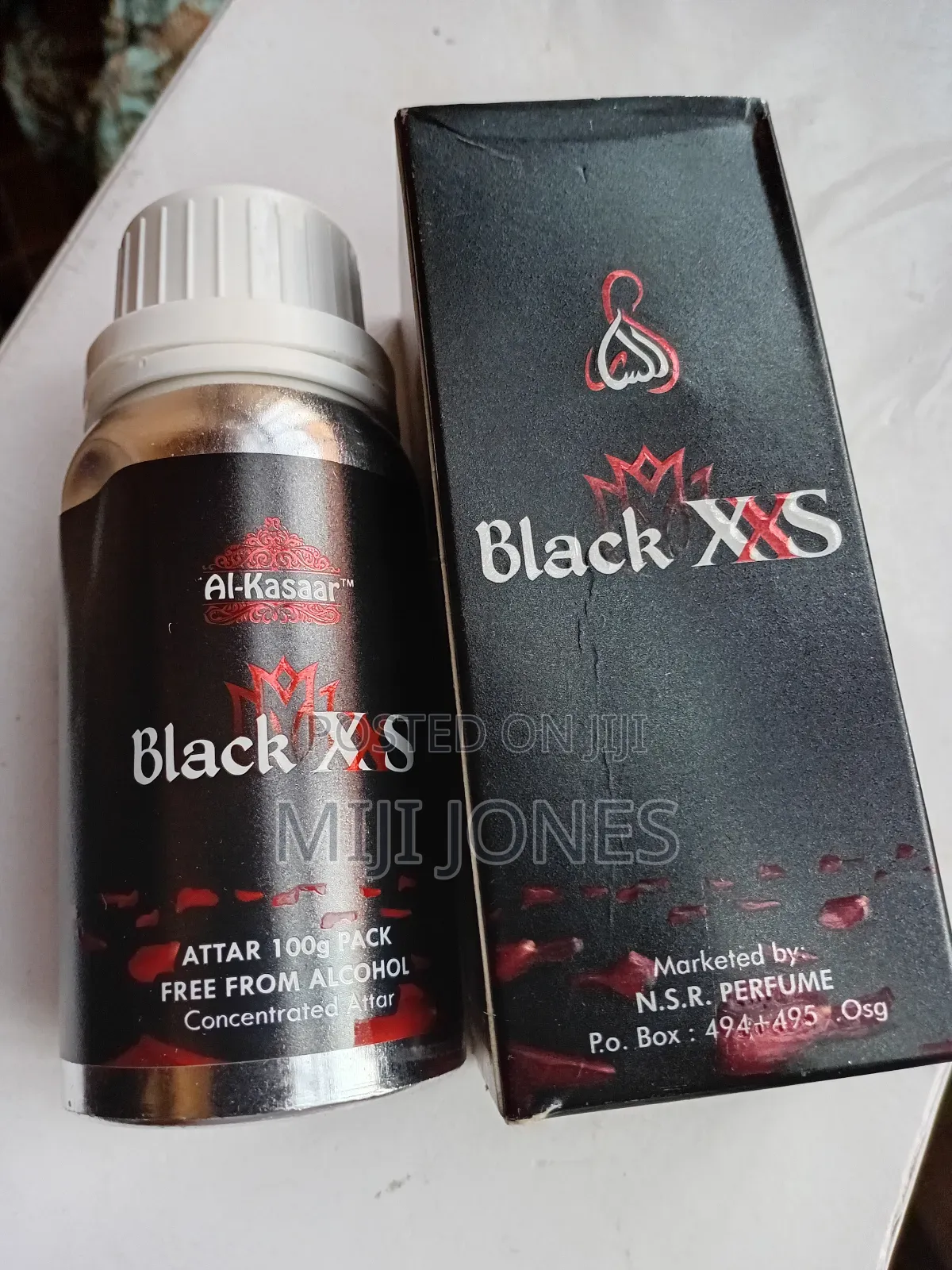 "Al-kasaar 100ml Black Xxs Luxe: Enduring Fragrance For Fabric"