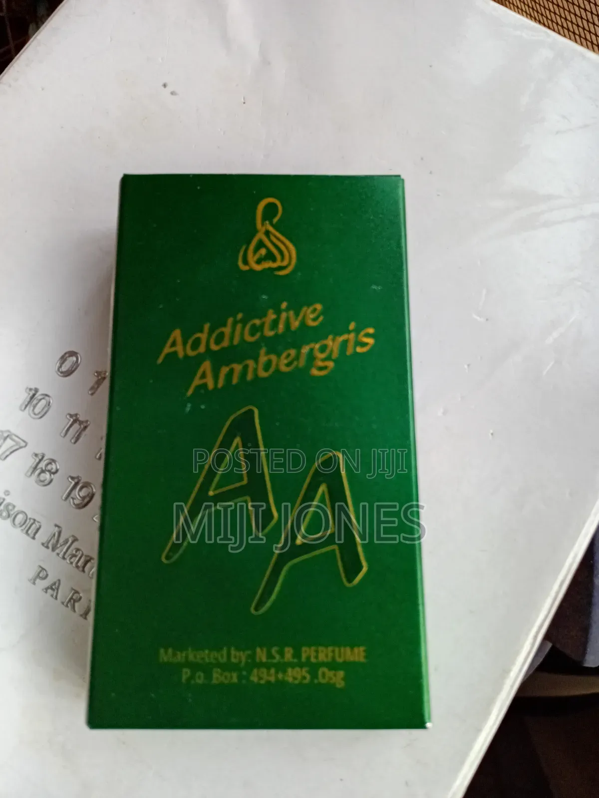 Addictive Ambergris 6ml Luxury Perfume Oil