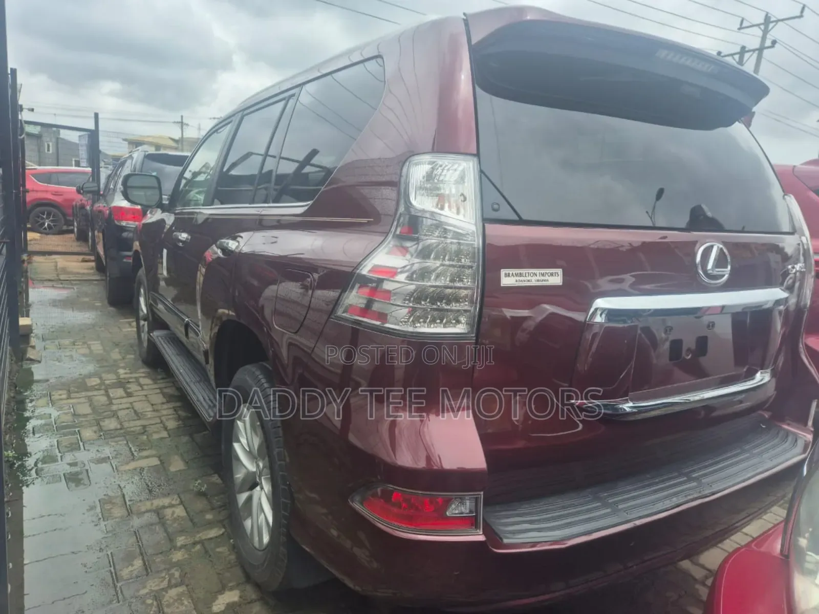 Lexus GX 460 Luxury 2015 Burgundy