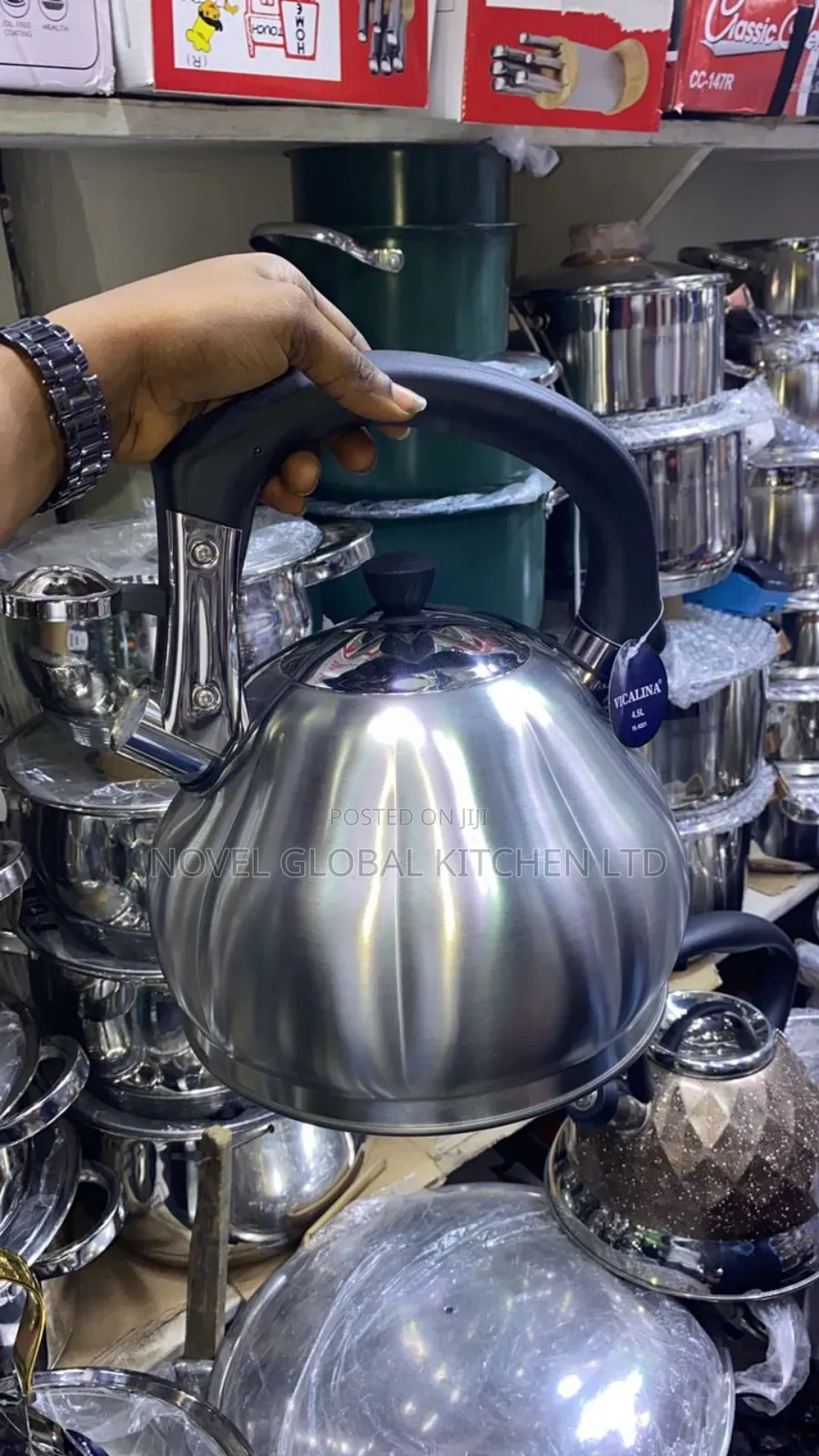 5.0l Capacity Vaccalina Whistling Kettle