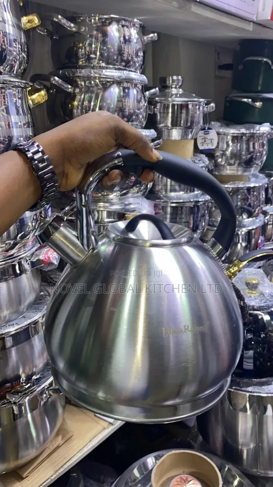 Stainless 4.5l Haus Roland Whistling Kettle