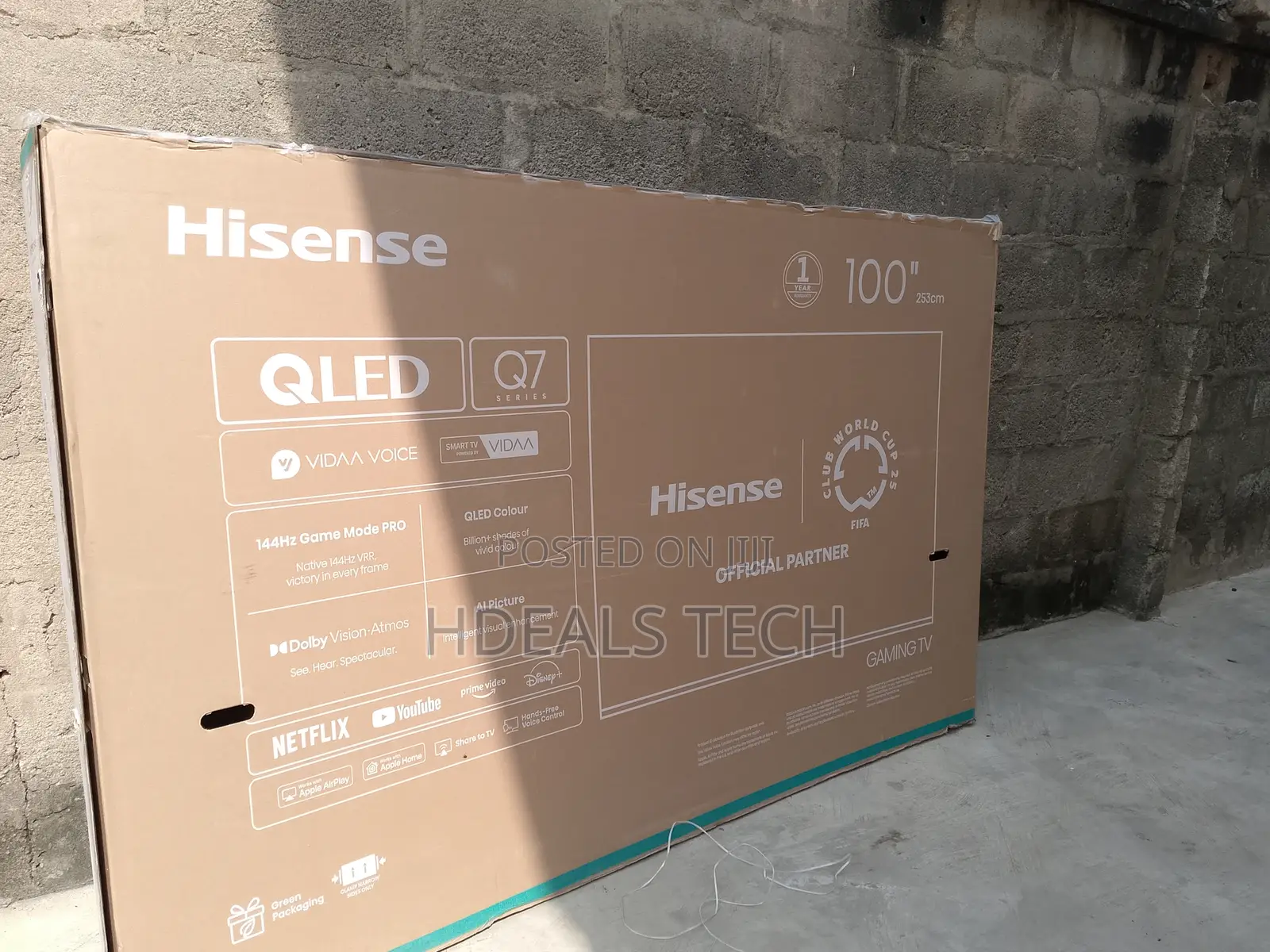 Hisense 100-Inch Smart Tv – Premium Viewing