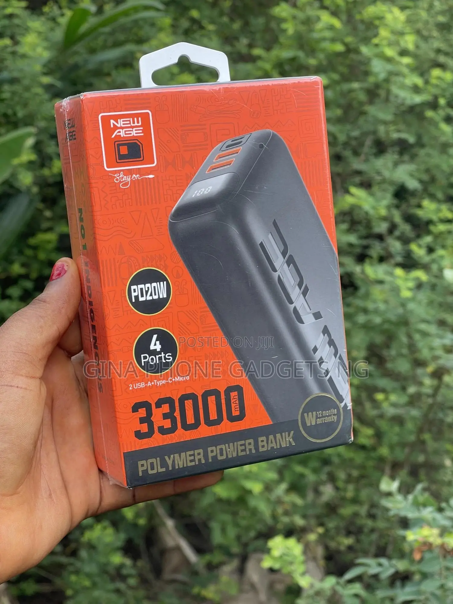 Power Bank (New Age 33000mah )