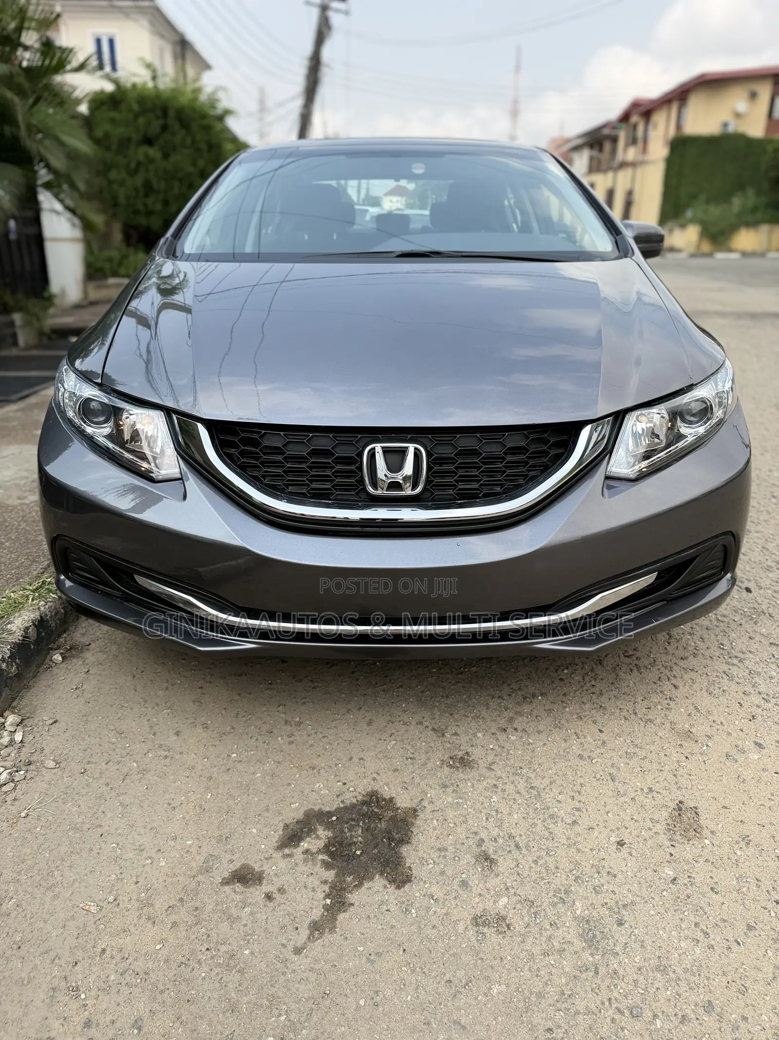Honda Civic EX 2dr Coupe (1.8L 4cyl 5M) 2015 Gray