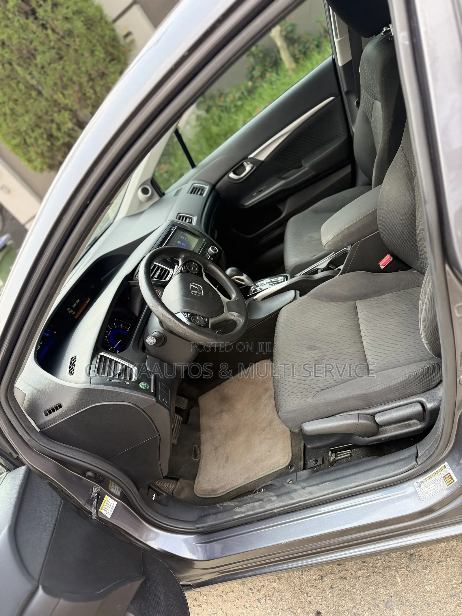 Honda Civic EX 2dr Coupe (1.8L 4cyl 5M) 2015 Gray