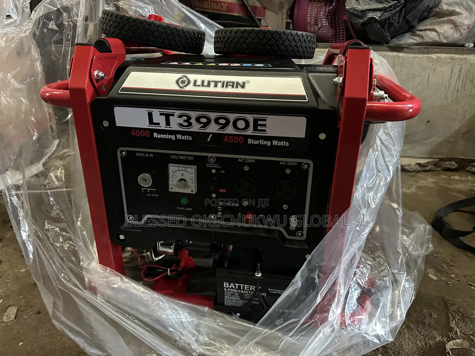 4.5kva Lutian Generator 100%Copper Generator With Warranty Keystart
