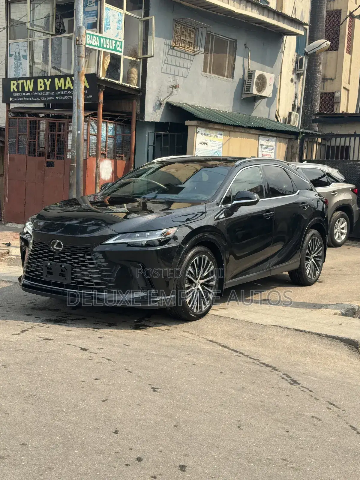 Lexus RX 350h Luxury AWD 2024 Black