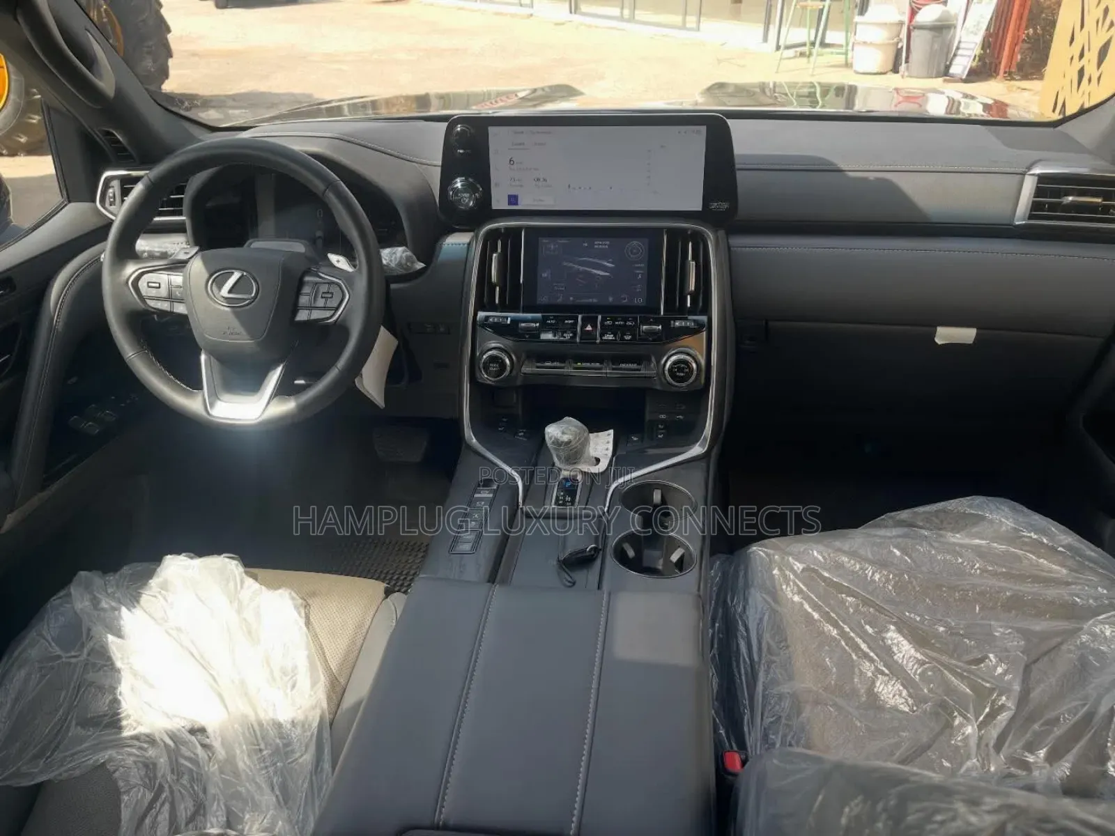 New Lexus LX 2025 Black