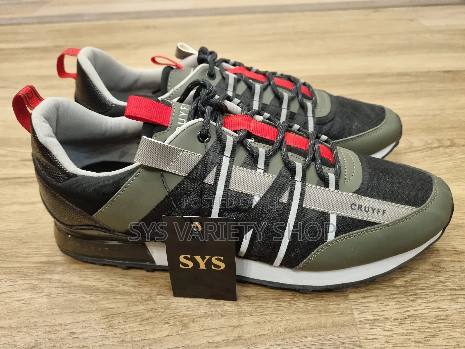 Original Cruyff Sneakers for Men. Olive Black