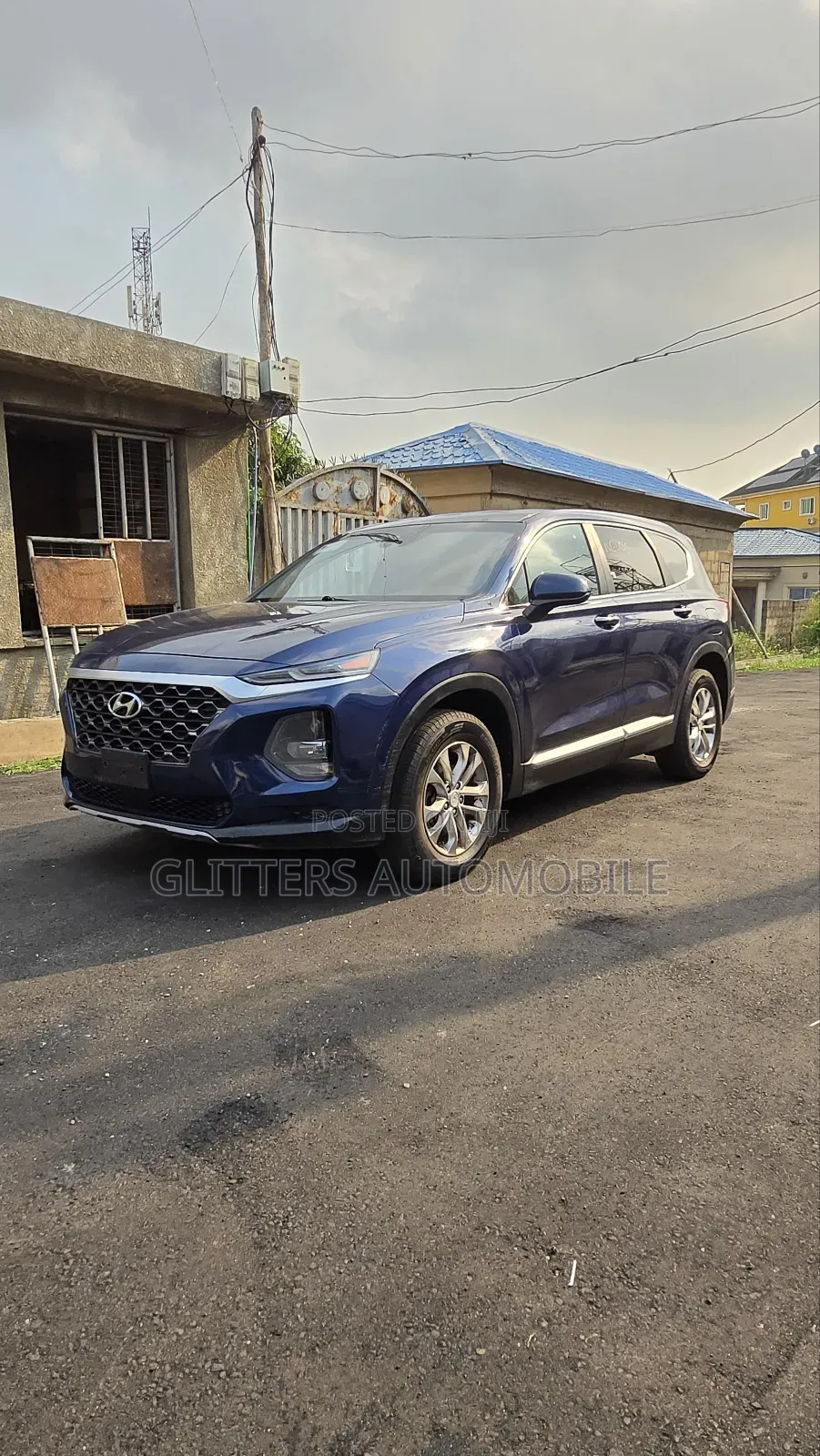Hyundai Santa Fe SE 2.4 AWD 2019 Blue