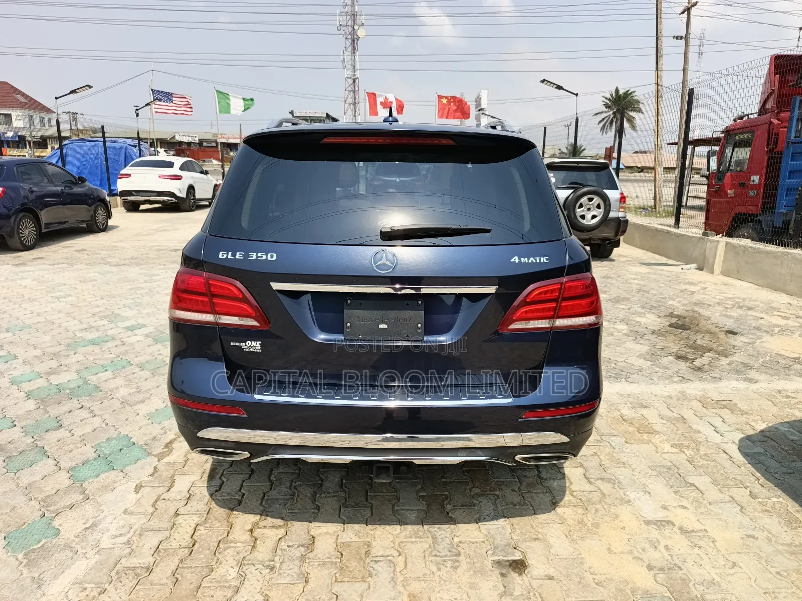 Mercedes-Benz GLE-Class GLE 350 2016 Blue