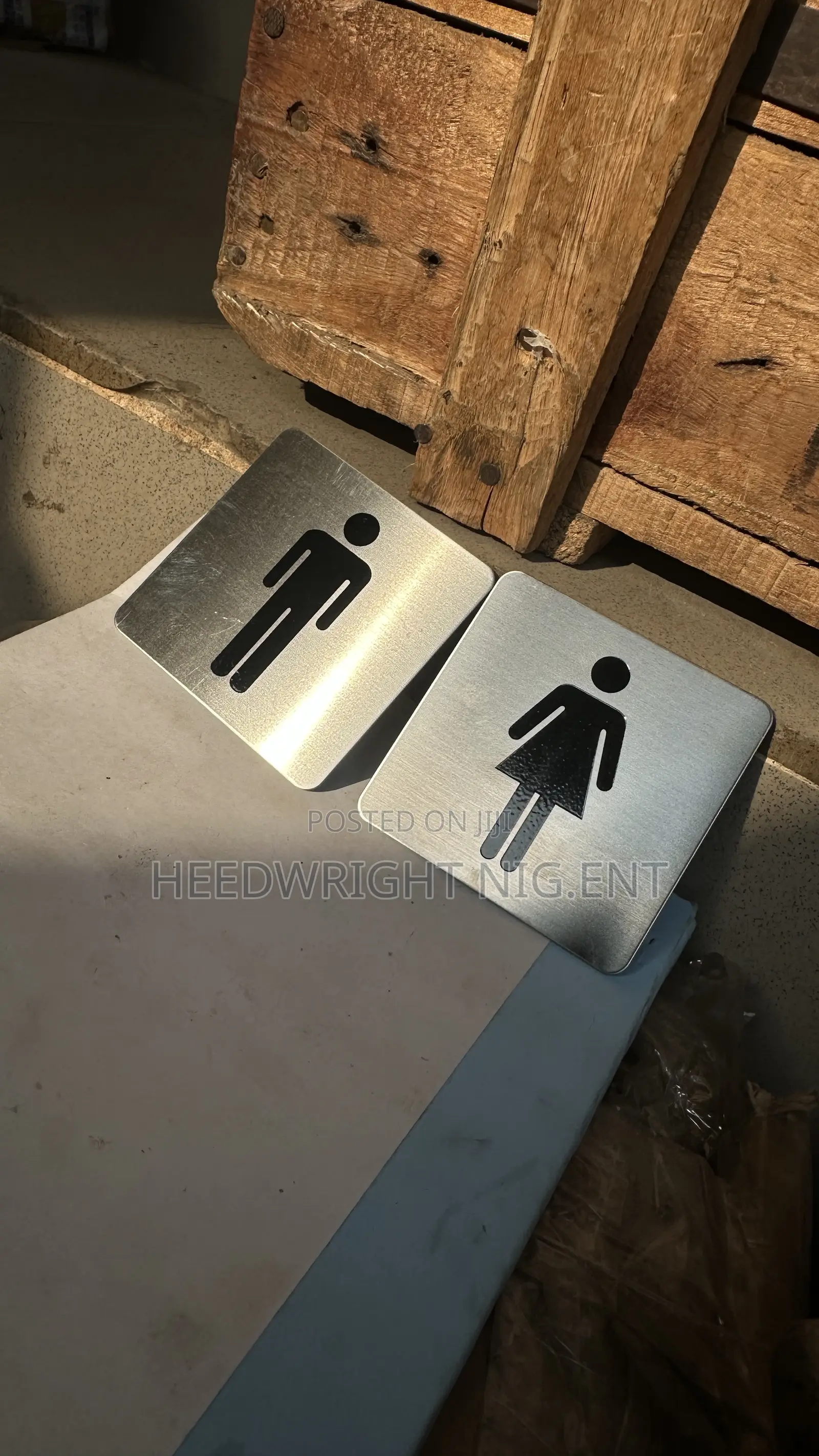 Medium Size Toilet Signage