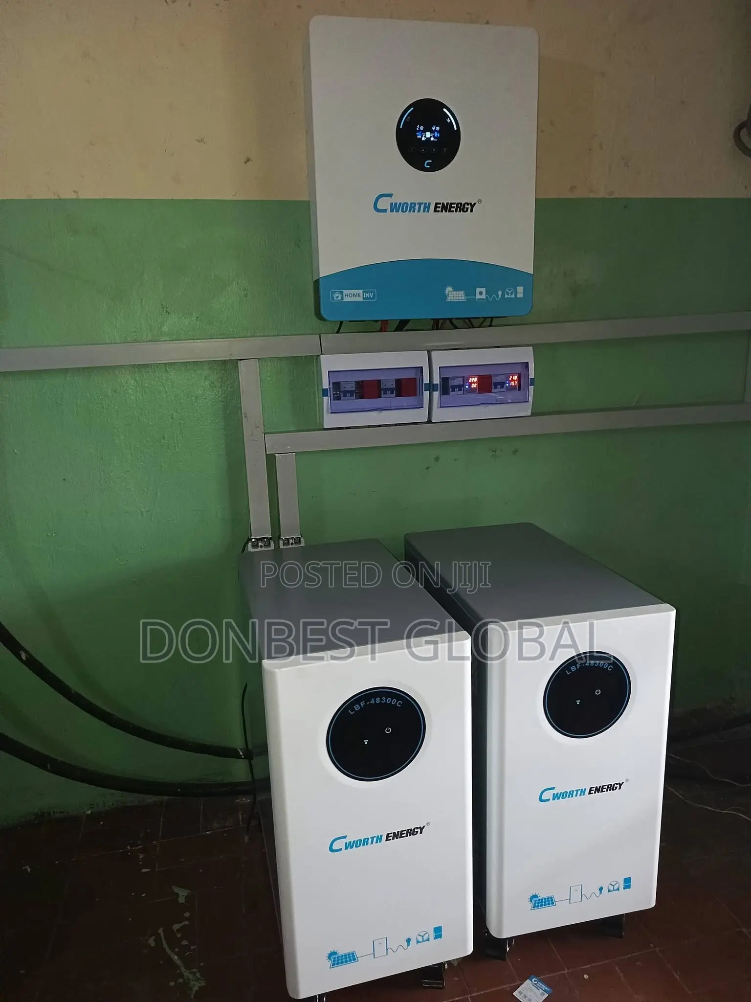 15kwh Cworth Energy Lithium Ion Batteries