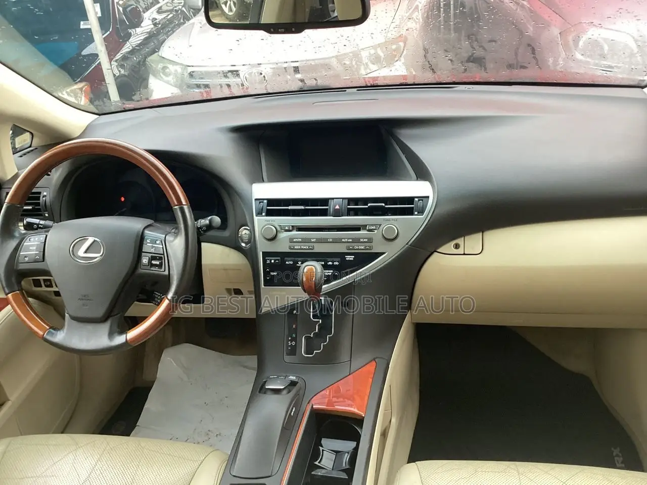 Lexus RX 350 2010 Red